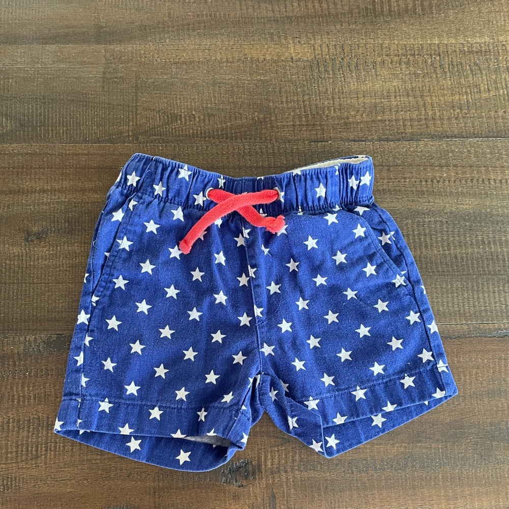 J.Crew boys’ dock short in blue with white stars